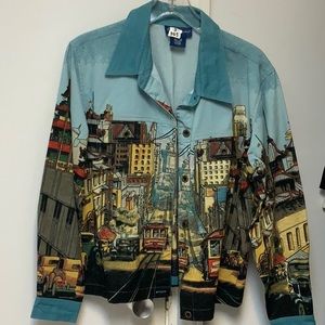 Jean Style Jacket. Sz M